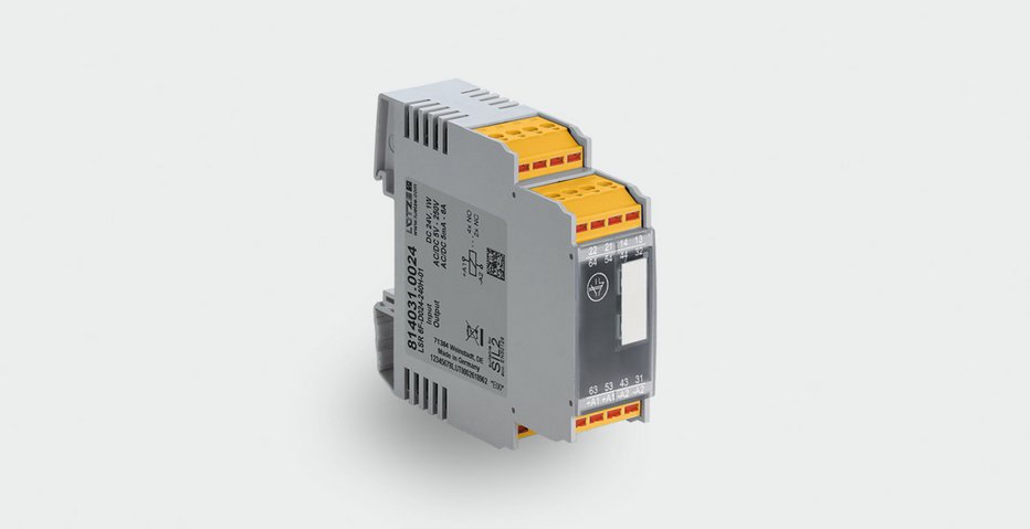 Safety Relay Module für Sicherheitsanwendungen bis SIL 2 - Lütze Transportation GmbH